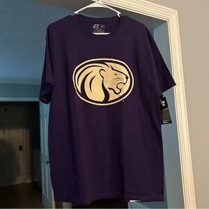 University of North Alabama Lions Men’s Graphic Logo T-Shirt NWT Size Large